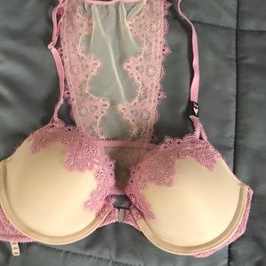 NWT VS front close racer back bra. Dream Angels push up 34B